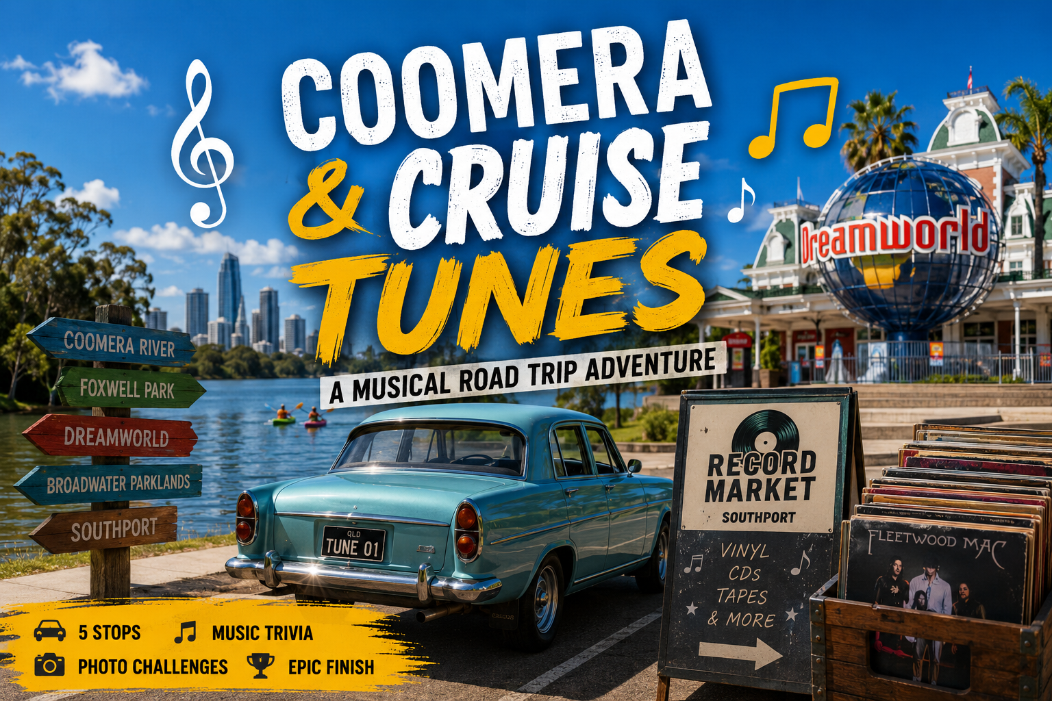 Coomera Cruise & Tunes